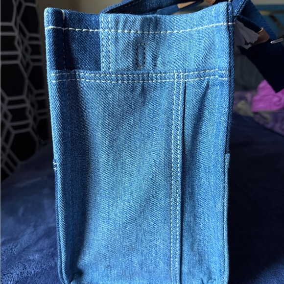 Marc Jacobs Two-Tone Denim Tote Bag - Picture 4 of 6